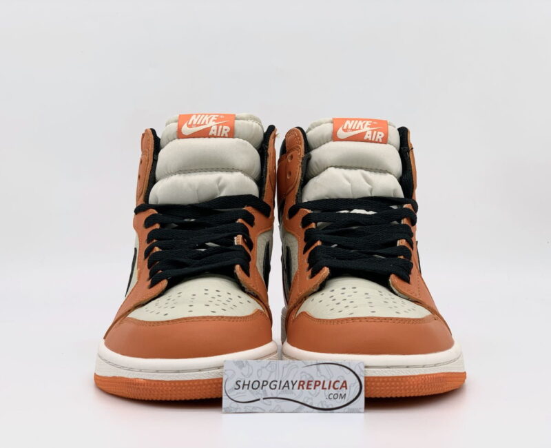 giày jordan trắng cam