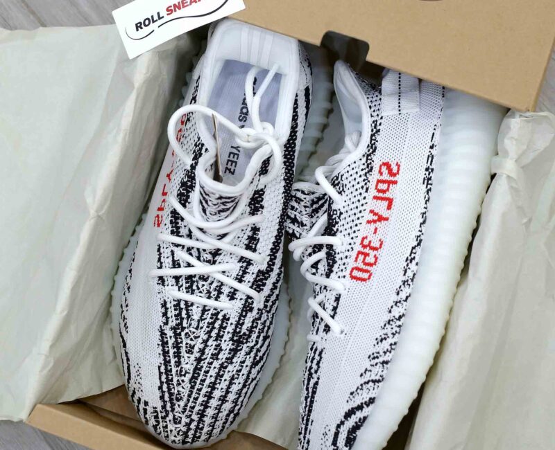 Giày Adidas Yeezy 350 V2 ‘Zebra’ rep 1:1