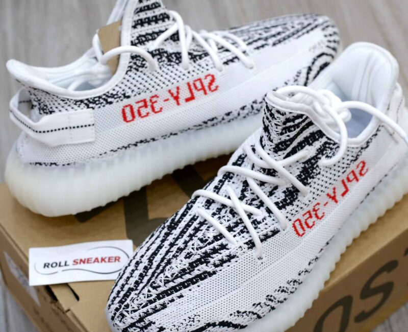 Giày Adidas Yeezy 350 V2 ‘Zebra’ rep 1:1