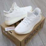 đế khâu Giày Adidas Yeezy 350 V2 Cream White rep 1:1