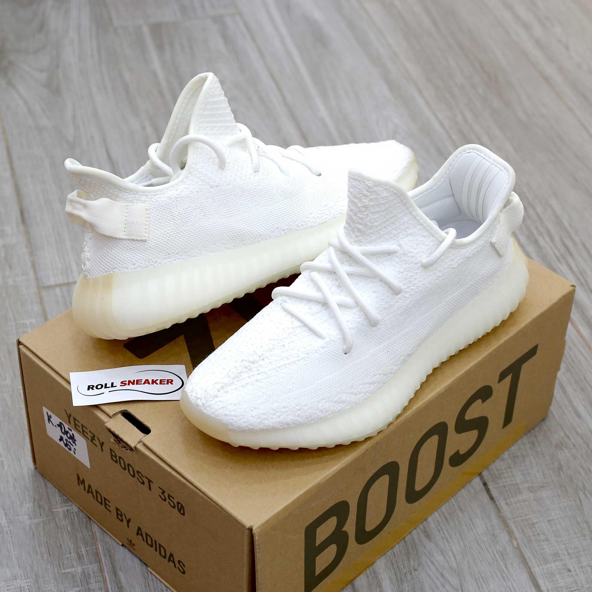 giày adidas yeezy cream white replica