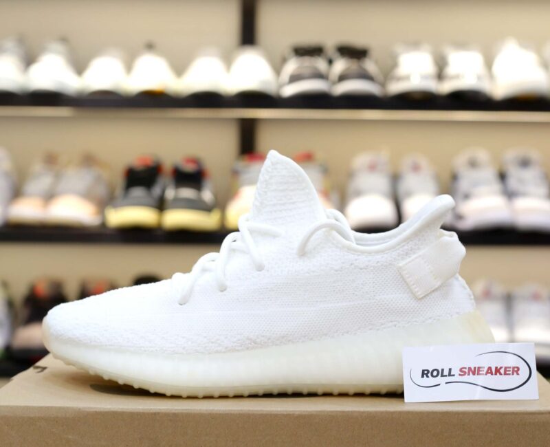 gót Giày Adidas Yeezy 350 V2 Cream White rep 1:1