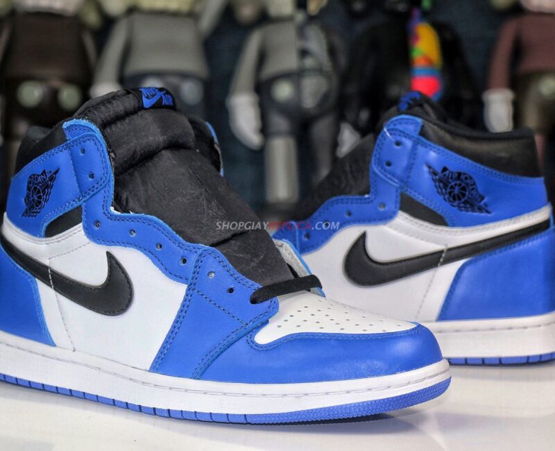 giày jordan 1 xanh cổ cao
