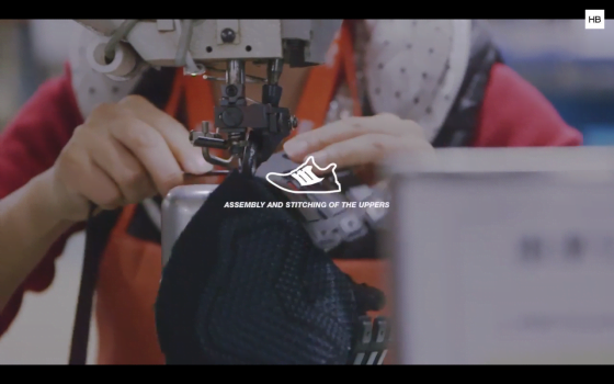 quy trinh san xuat giay adidas