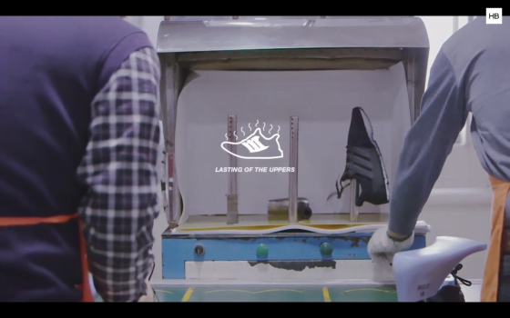 quy trinh san xuat giay adidas