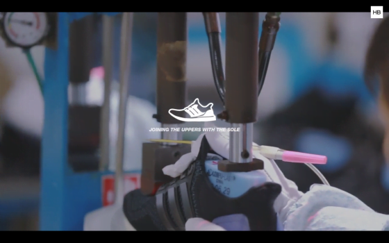 quy trinh san xuat giay adidas