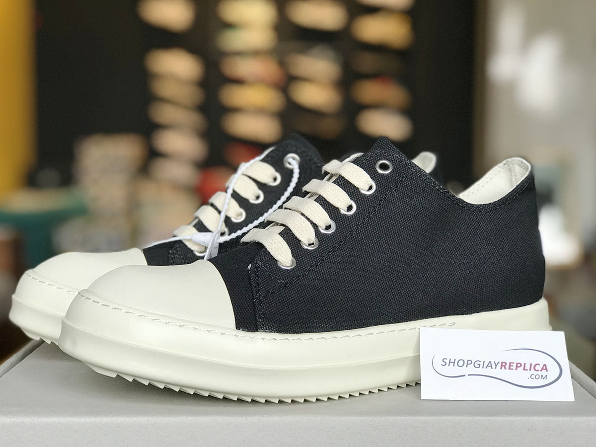 giày rick owen drkshdw high replica