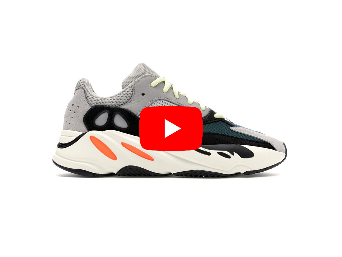 Unbox giày yeezy 700 og wave runner replica