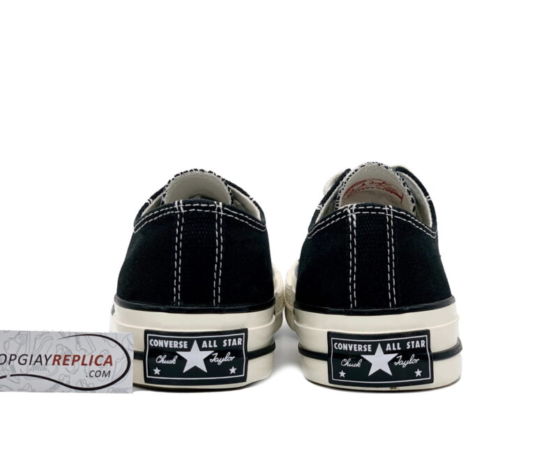 Gót Converse Chuck 1970s Đen Thấp Cổ