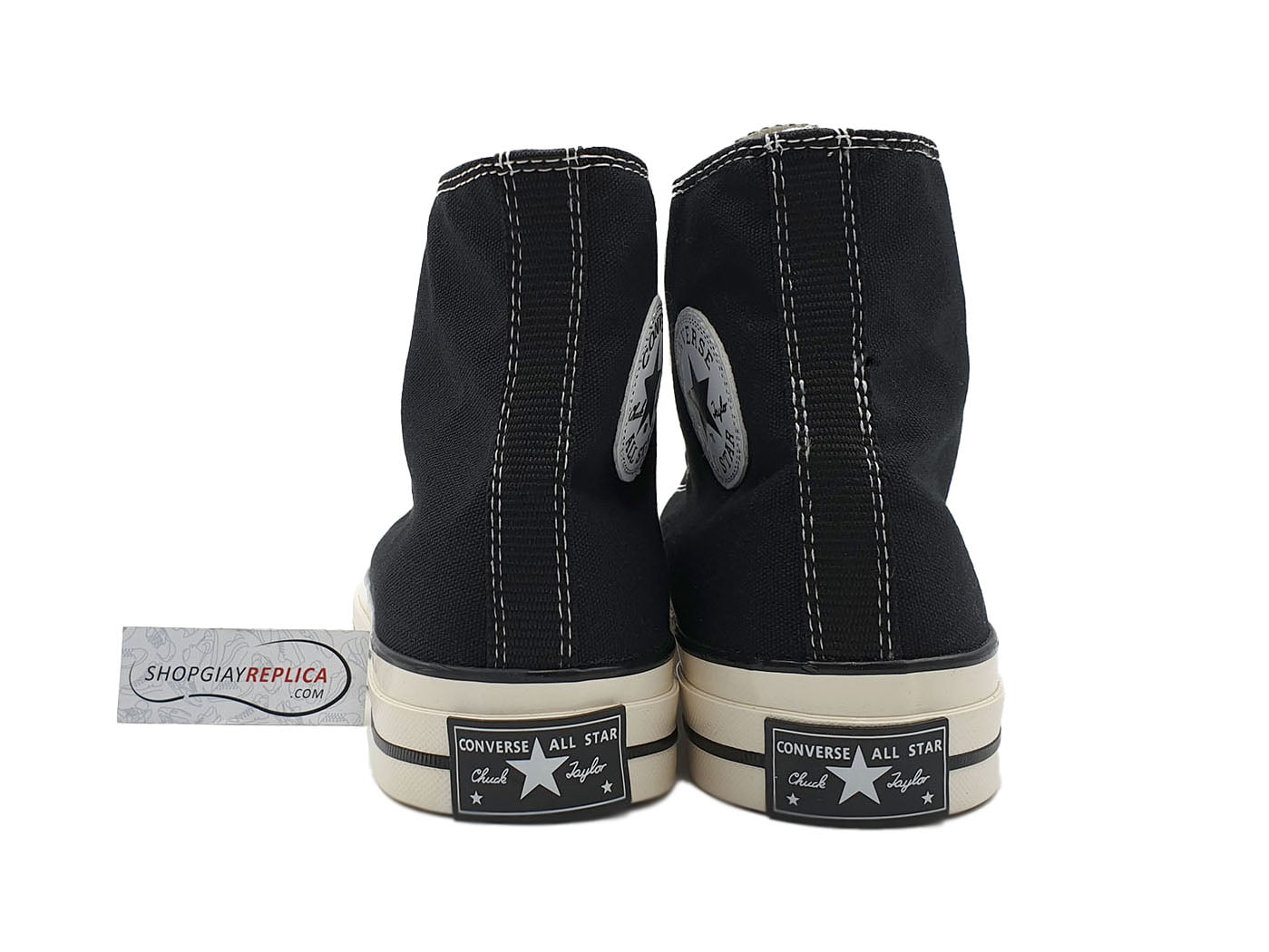 Gót converse 1970s black high