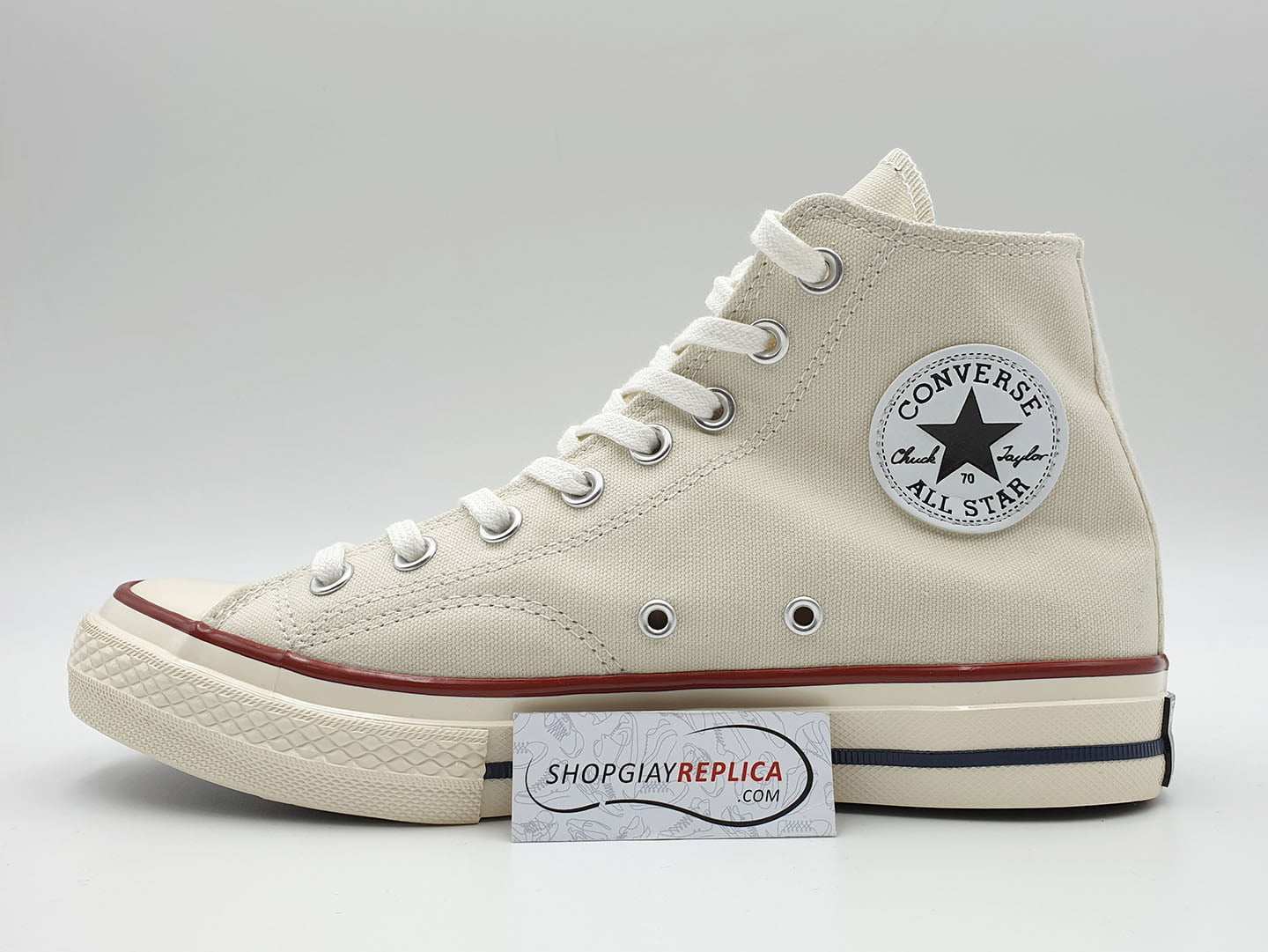 giày converse 1970s cream white high replica