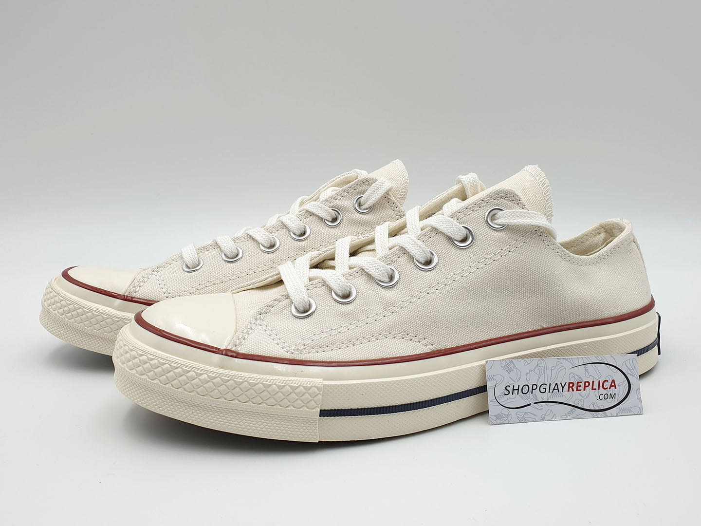 giày converse 1970s cream white low replica