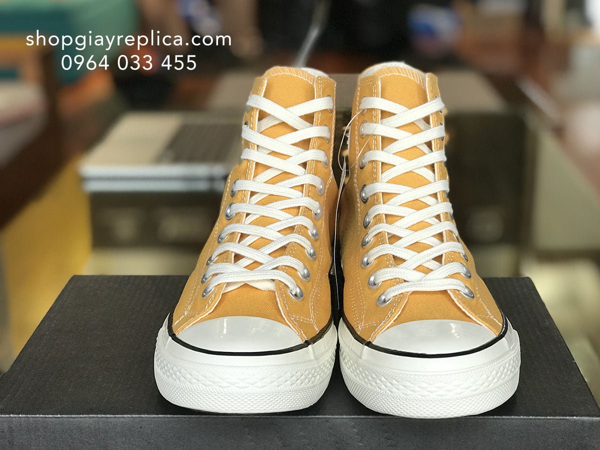 giay converse chuck 1970 cao co vang replica
