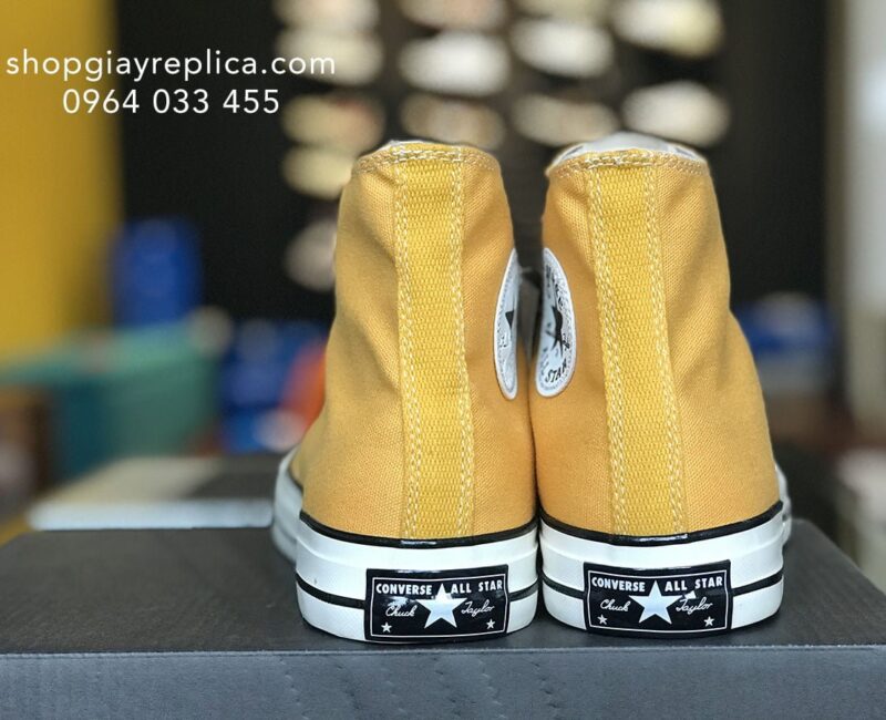 giay converse chuck 1970 cao co vang replica