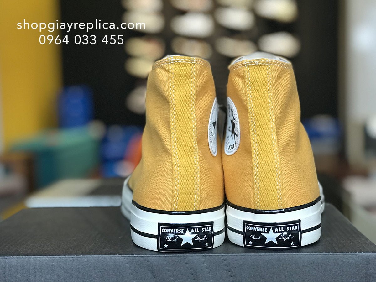 giay converse chuck 1970 cao co vang replica