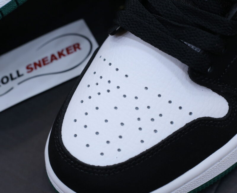Jordan 1 Low White Black Mystic Green rep 1:1