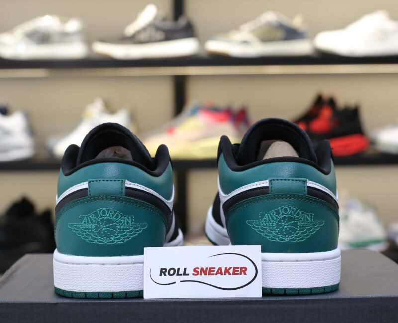 gót giày jordan 1 xanh đen Mystic Green