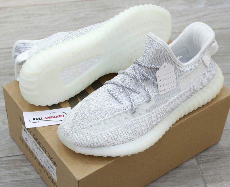 Giày Adidas Yeezy 350 V2 Static Reflective (full phản quang) rep 1:1