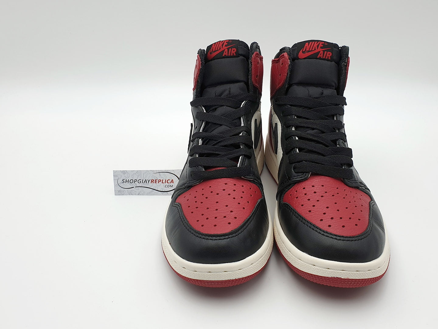 giày nike jordan 1 black toe replica