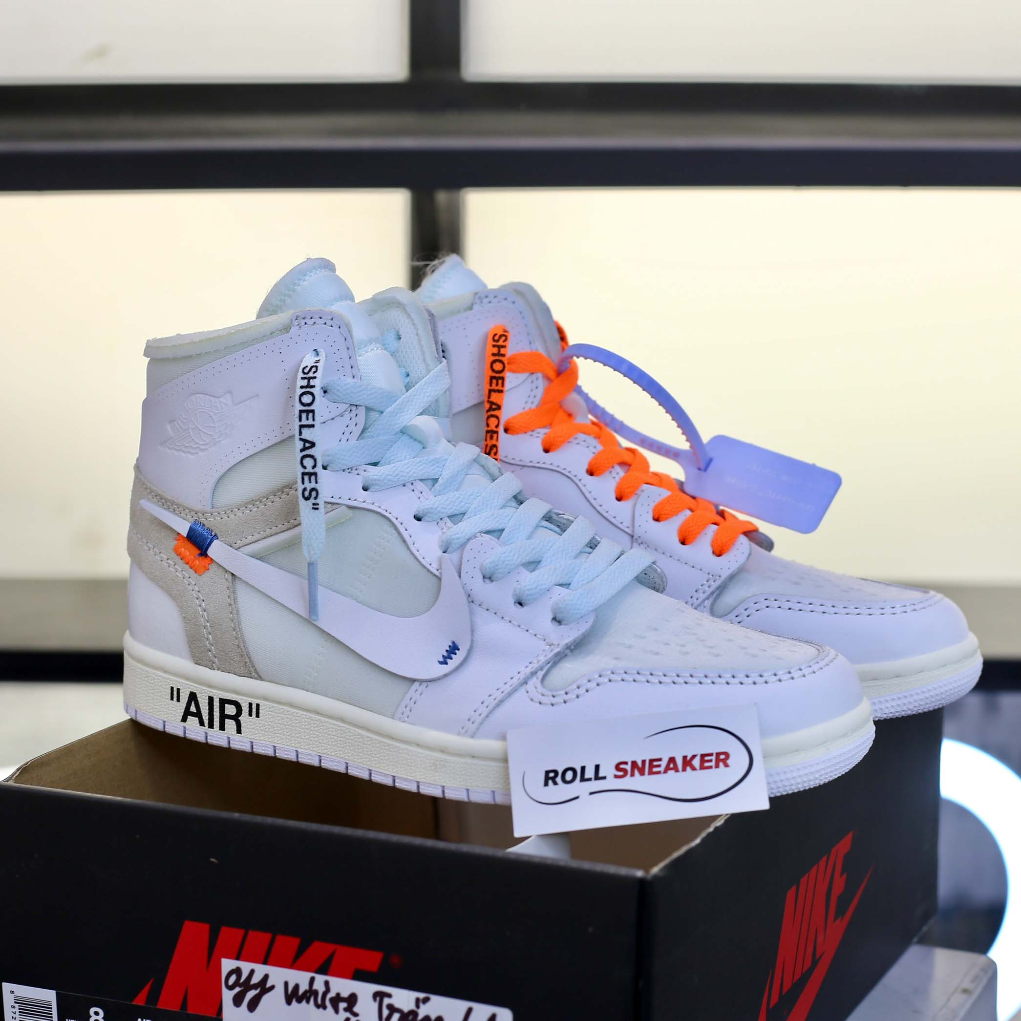 giày nike jordan 1 nrg off white replica