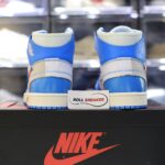 giay nike jordan 1 off white blue replica