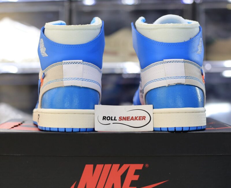 giay nike jordan 1 off white blue replica