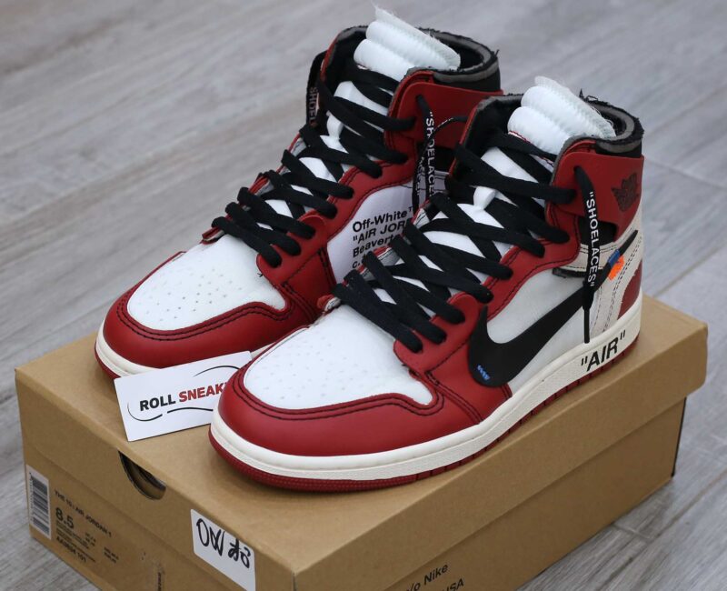 giay nike jordan 1 off white chicago replica