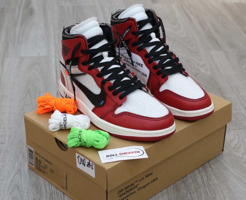 giay nike jordan 1 off white chicago replica