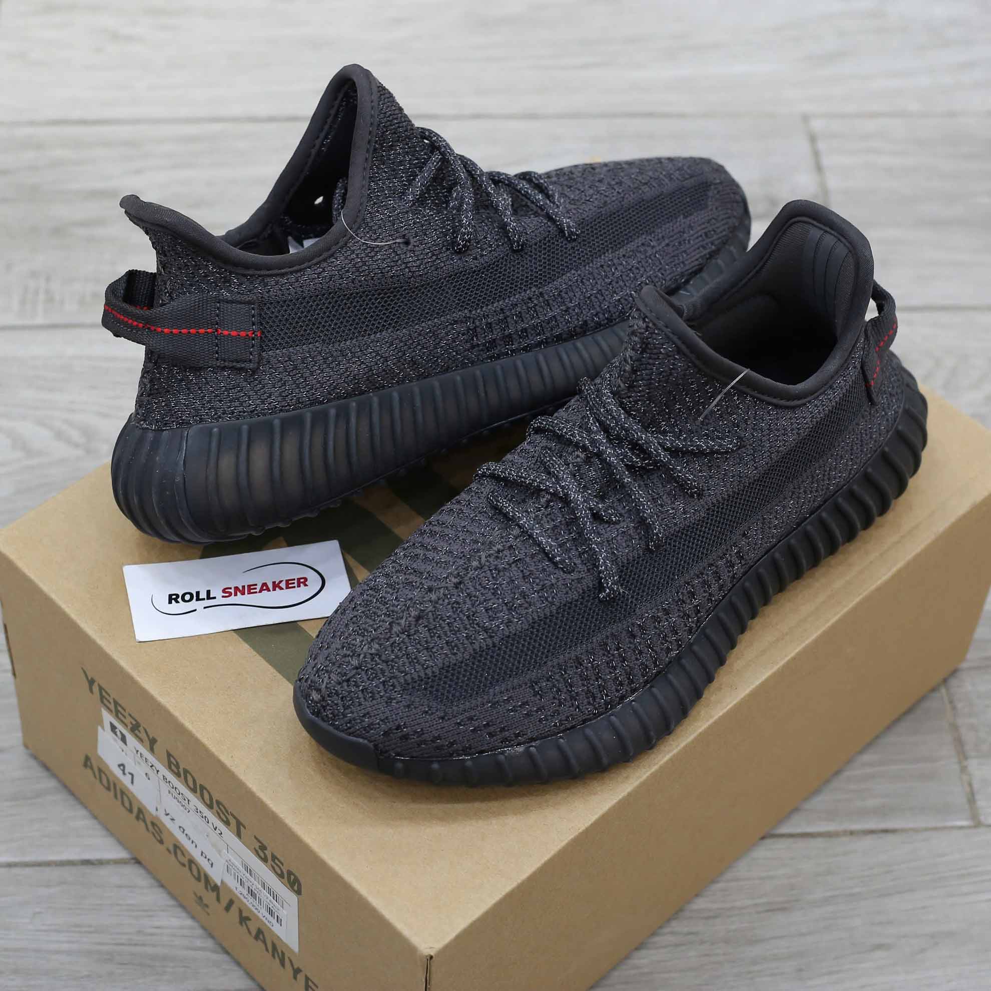 giày adidas yeezy 350 v2 black reflective replica