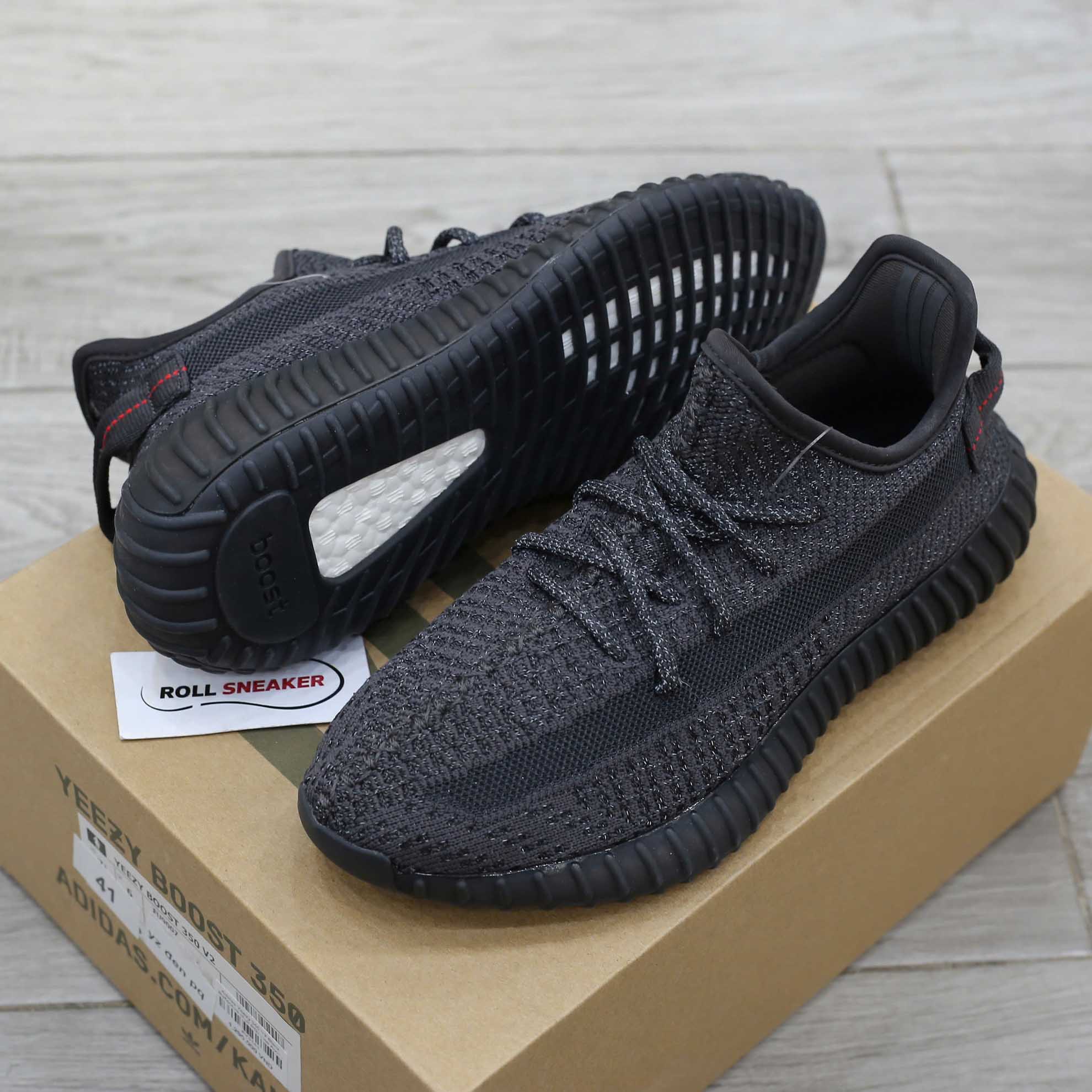 giày adidas yeezy 350 v2 black reflective replica