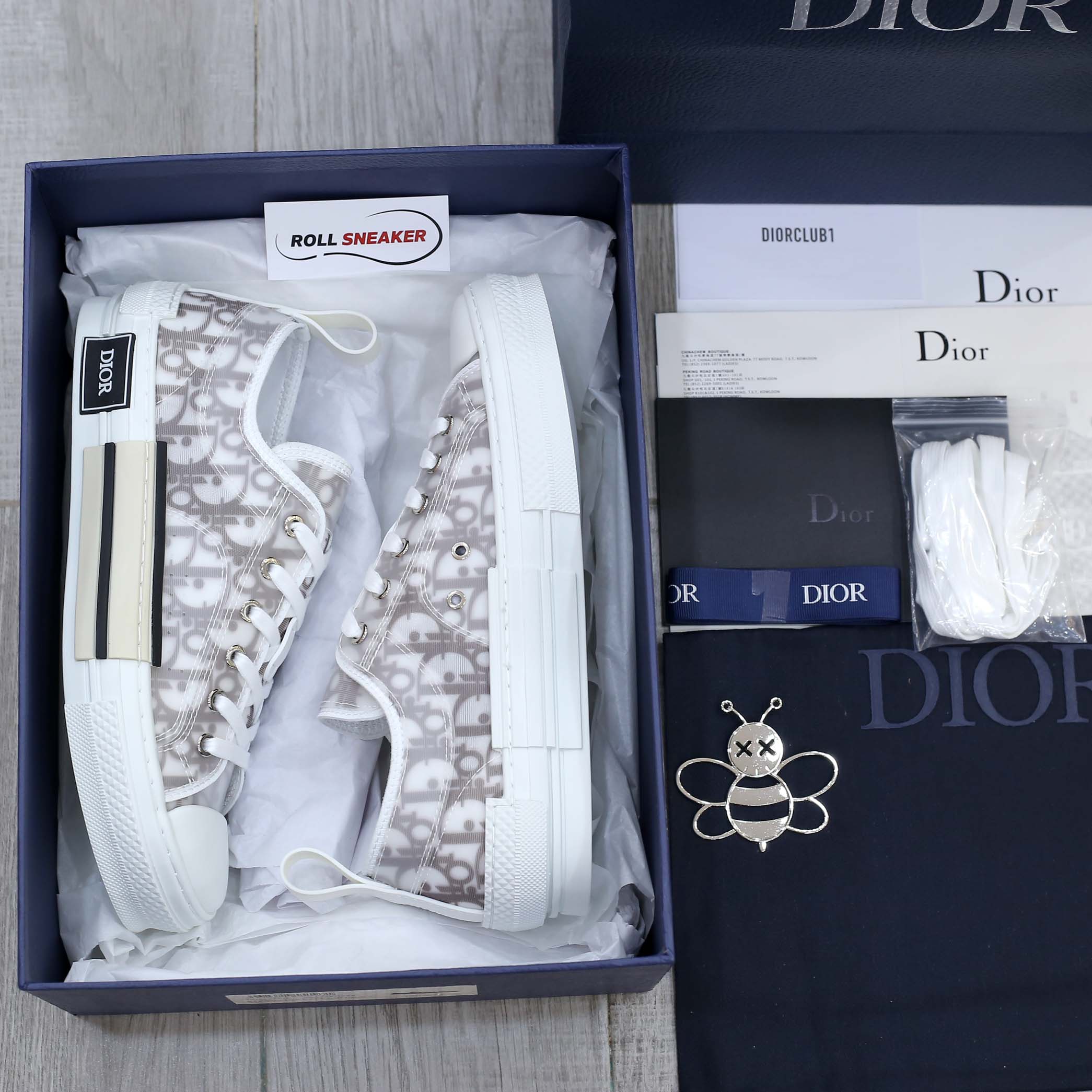 giày dior x kaw b23 thap co sieu cap