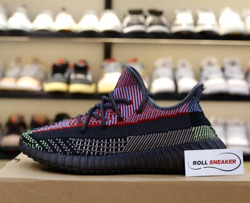 đế boost Giày Adidas Yeezy 350 V2 Yecheil Reflective phản quang rep 1:1