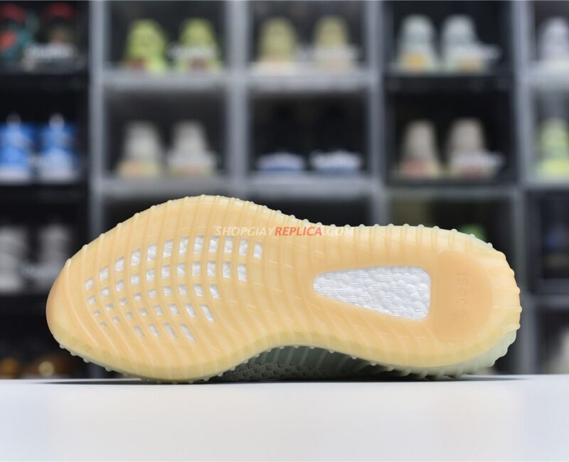đế boost Giày Adidas Yeezy Boost 350 V2 Desert Sage rep 1:1