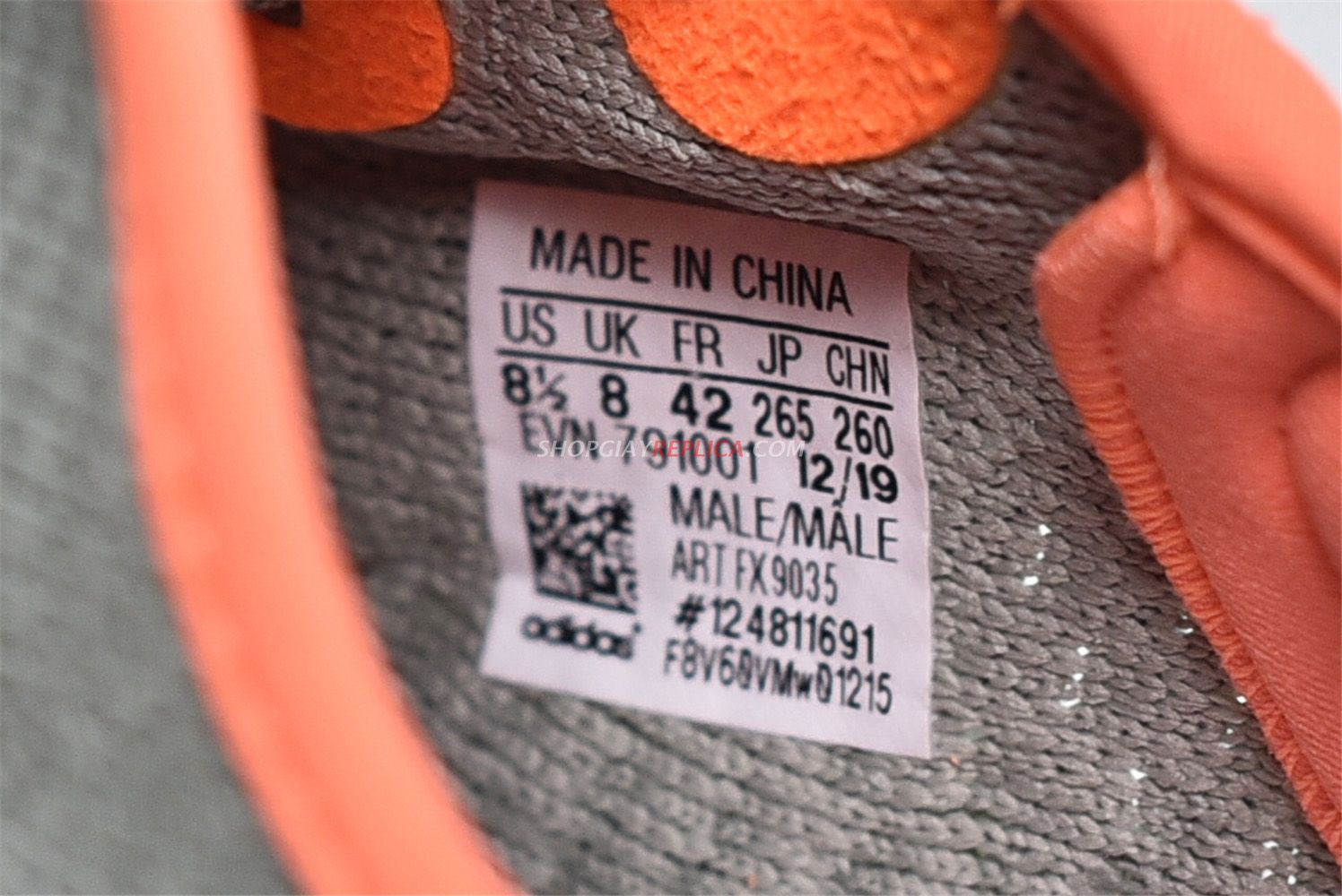 tem Giày Adidas Yeezy Boost 350 V2 Desert Sage rep 1:1