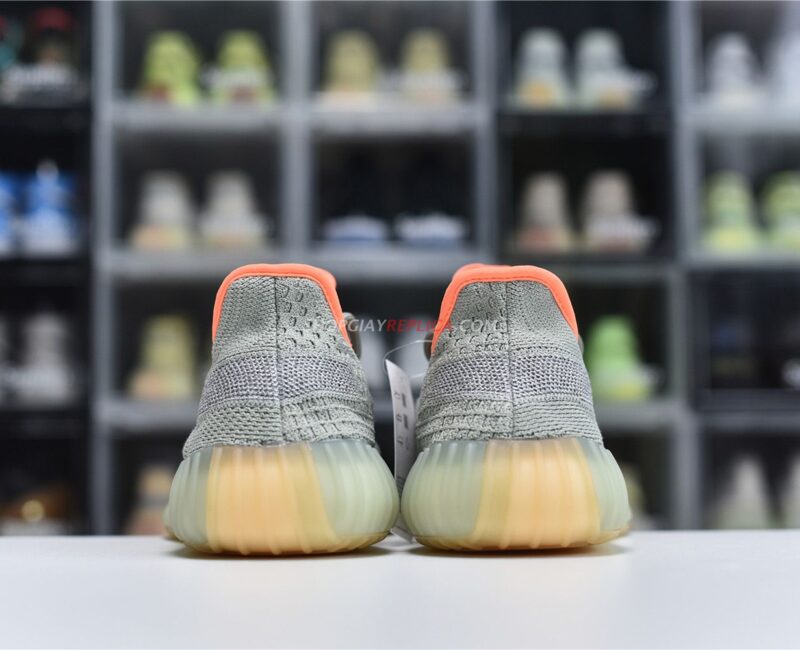 gót Giày Adidas Yeezy Boost 350 V2 Desert Sage rep 1:1