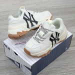 MLB NY chữ đen đế nâu