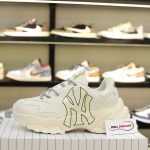 Giày NY trắng chữ vàng Replica