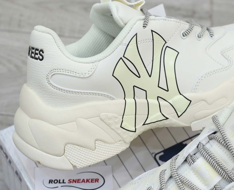 MLB NY trắng chữ vàng Replica