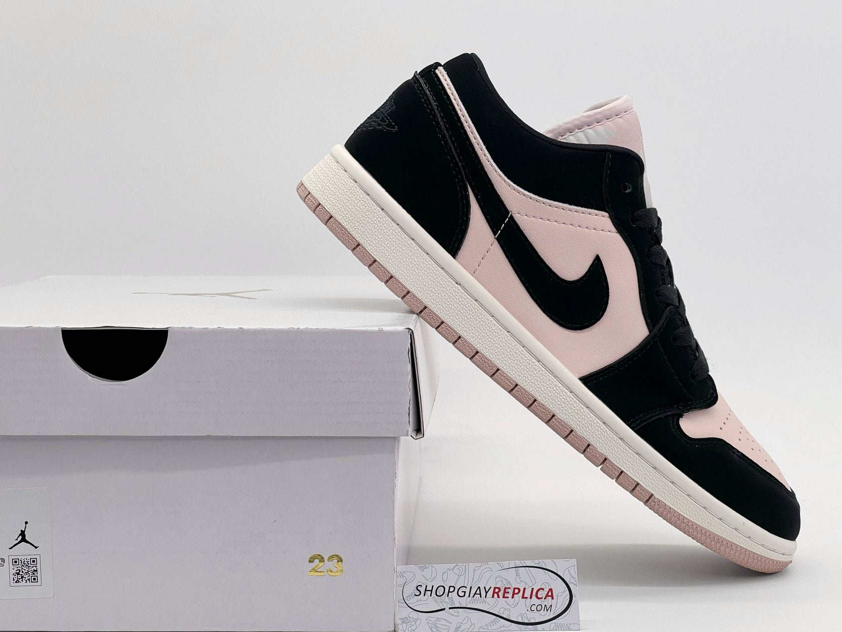 air Jordan 1 Low Black Guava Ice