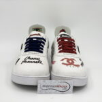 Giày Chanel x Pharell White Canvas Siêu Cấp