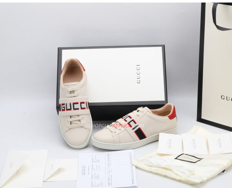 Giày Gucci Stripe Like Auth