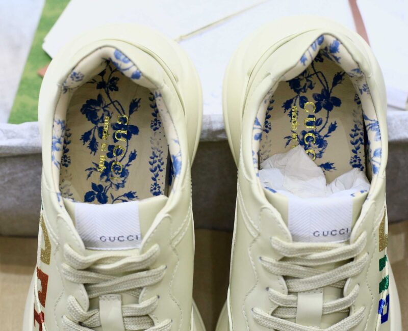 Giày Gucci Chunky logo cầu vồng