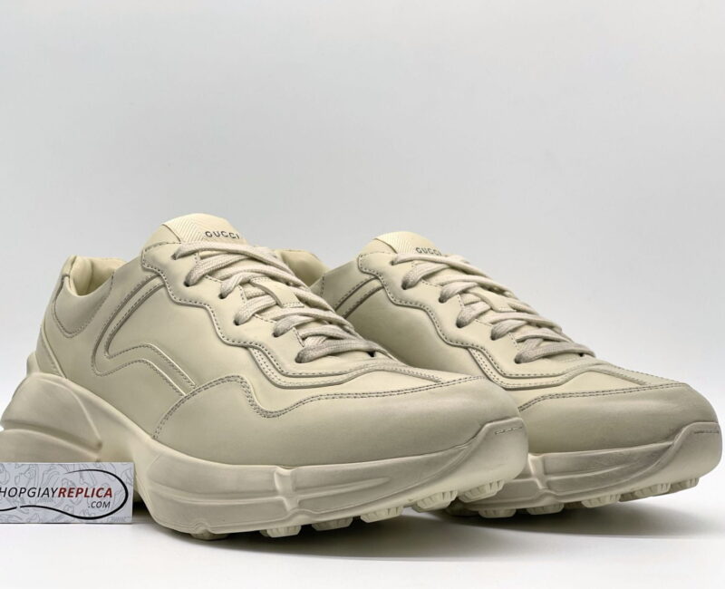 Giày Gucci Rhyton da trơn bản bẩn Like Auth