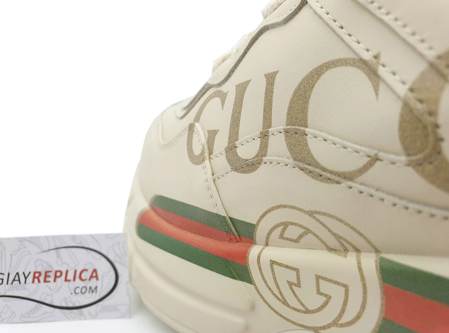 Logo Giày Gucci Rhyton like auth