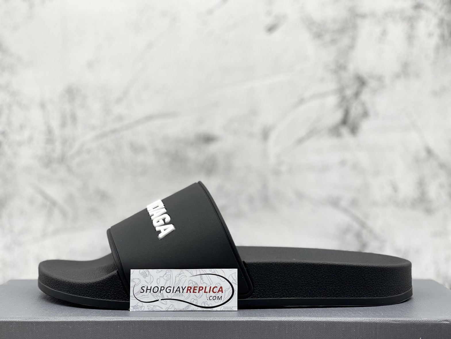 dép balenciaga đen hàng hiệu