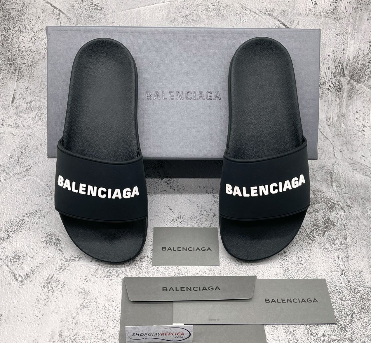 dép balenciaga đen đẹp
