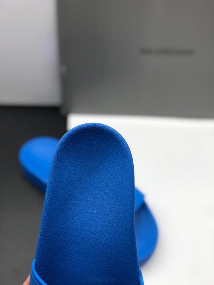 Dép Balenciaga Pool Slide Blue Replica