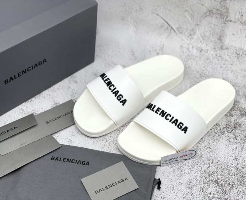 dép balenciaga trắng