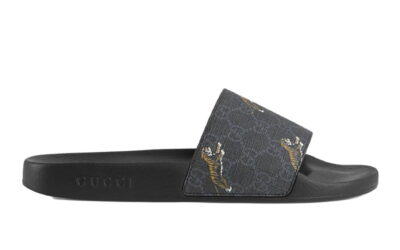 Dép Gucci Slide GG Supreme Tigers Replica