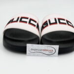 Dép Gucci Stripe Slide White Siêu Cấp